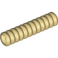 Lego trubka (trubička) žebrovaná průměr 7mm délka 4L, béžová (4141265)
